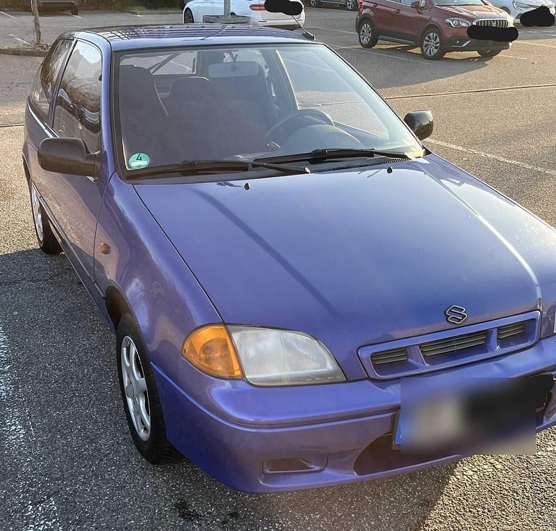 Gebraucht Suzuki Swift GLS 52 PS (38 kW) 1997 Blau Kleinwagen
