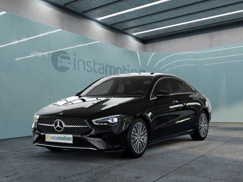 Schwarz Gebraucht 2023 Mercedes CLA180 Progressive Limousine | 33.371 € (Teuer) - Bild 1/3