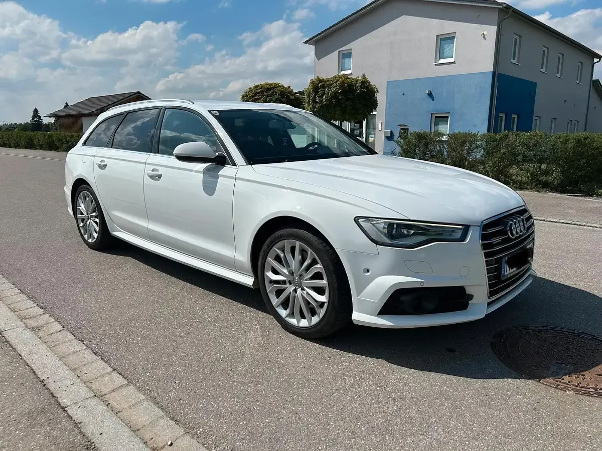 Używany Audi A6 Ambiente 272 KM (200 kW) 2017 Biały Kombi