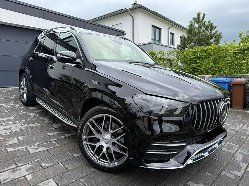 Schwarz Gebraucht 2022 Mercedes GLE580 AMG line SUV | 73.800 € (Guter Preis) - Bild 1/4