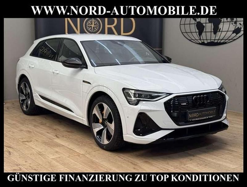 Gebraucht Audi e-tron S-Line 230 kW (313 PS) 2022 Gletscherweiß metallic (metallic) SUV