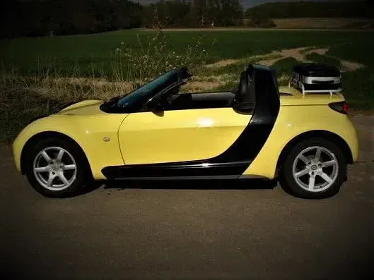 Gebraucht Smart Roadster 82 PS (60 kW) 2004 Gelb Cabrio