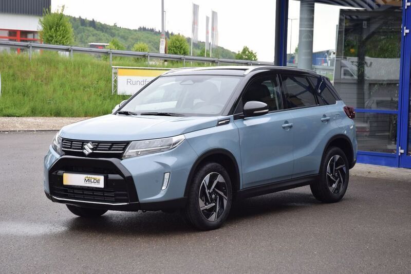 Ice greyish blue / dach schwar Neu 2024 Suzuki Vitara SUV | 24.990 € (Fairer Preis) - Bild 1/4