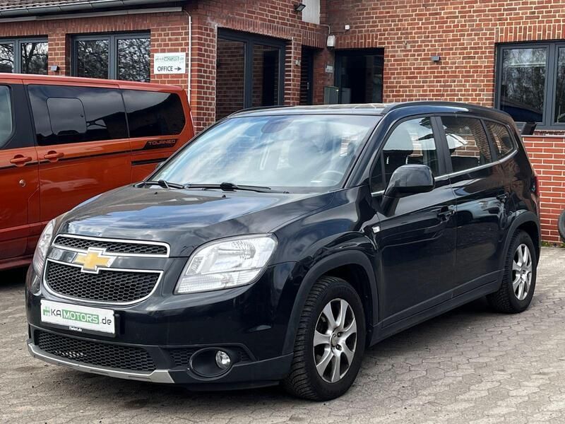 Schwarz Gebraucht 2012 Chevrolet Orlando LTZ Van / Kleinbus | 3.297 € - Bild 1/4