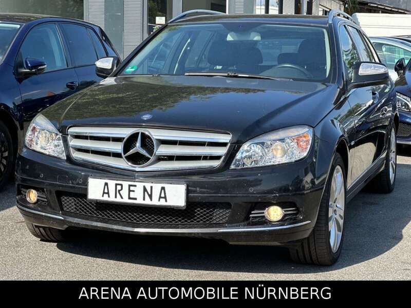 Schwarz Gebraucht 2008 Mercedes C220 Avantgarde Kombi | 3.799 € (Teuer) - Bild 1/4