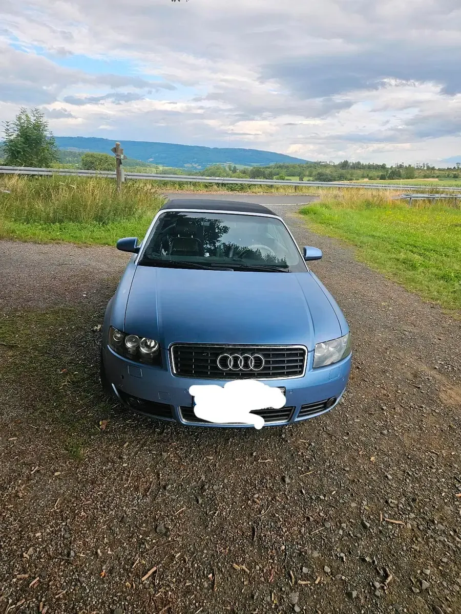 Używany Audi A4 Cabriolet 220 KM (161 kW) 2003 Niebieski Kabriolet