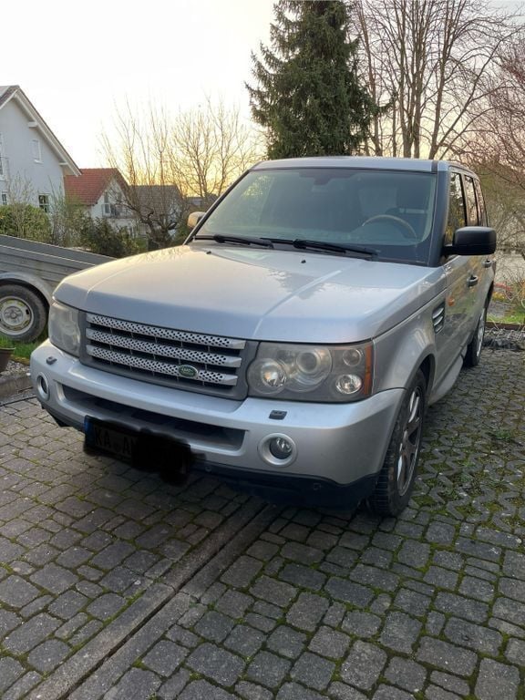 Silber Gebraucht 2007 Land Rover Range Rover Sport HSE SUV | 10.000 € (Teuer) - Bild 1/4