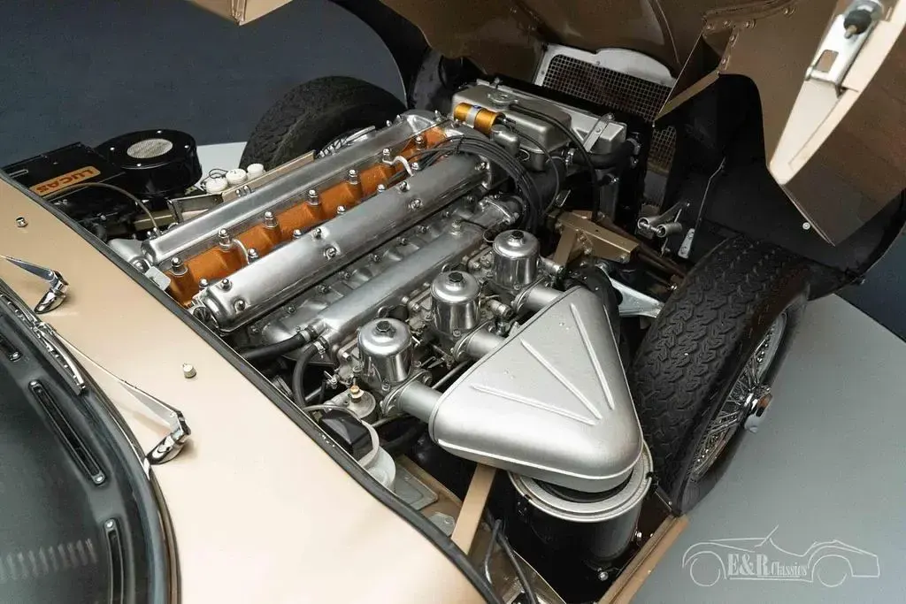 Gebraucht Jaguar E-Type S 265 PS (194 kW) 1967 Beige Cabrio