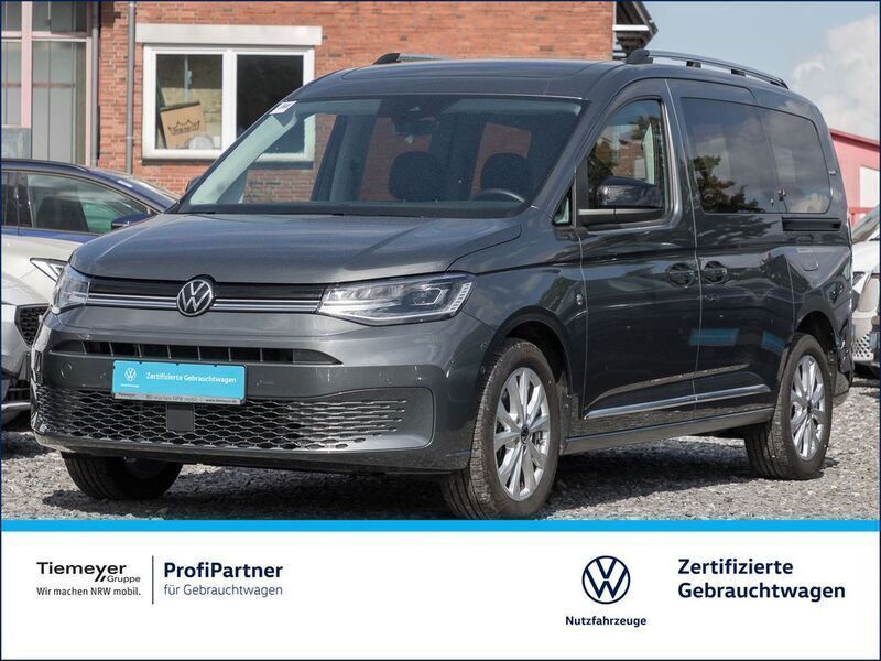 Grau Gebraucht 2024 VW Caddy Maxi Style Van / Kleinbus | 35.460 € (Superpreis) - Bild 1/4
