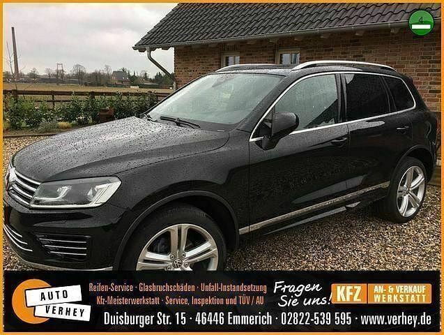 Gebraucht VW Touareg Terrain Tech 262 PS (192 kW) 2015 Schwarz SUV
