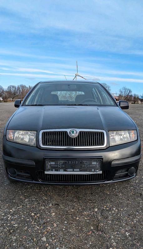 Gebraucht Skoda Fabia 75 PS (55 kW) 2008 Schwarz Limousine