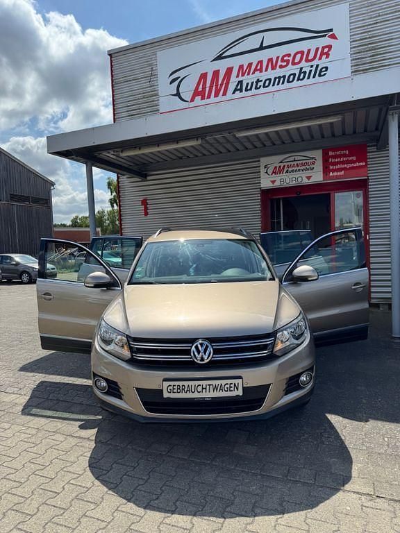 Beige Gebraucht 2014 VW Tiguan SUV | 9.990 € (Fairer Preis) - Bild 1/4