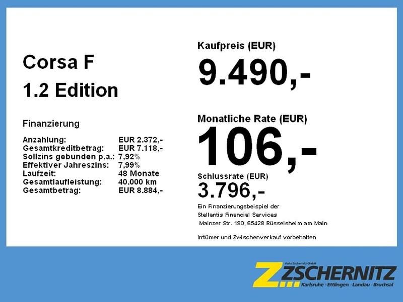 Gebraucht Opel Corsa Edition 75 PS (55 kW) 2020 Power orange/dynamik orange Kleinwagen