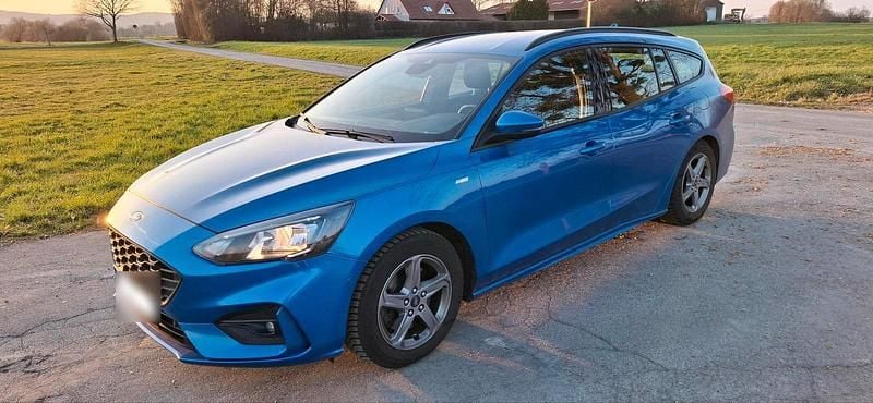 Gebraucht Ford Focus ST-Line 182 PS (133 kW) 2019 Blau Kombi