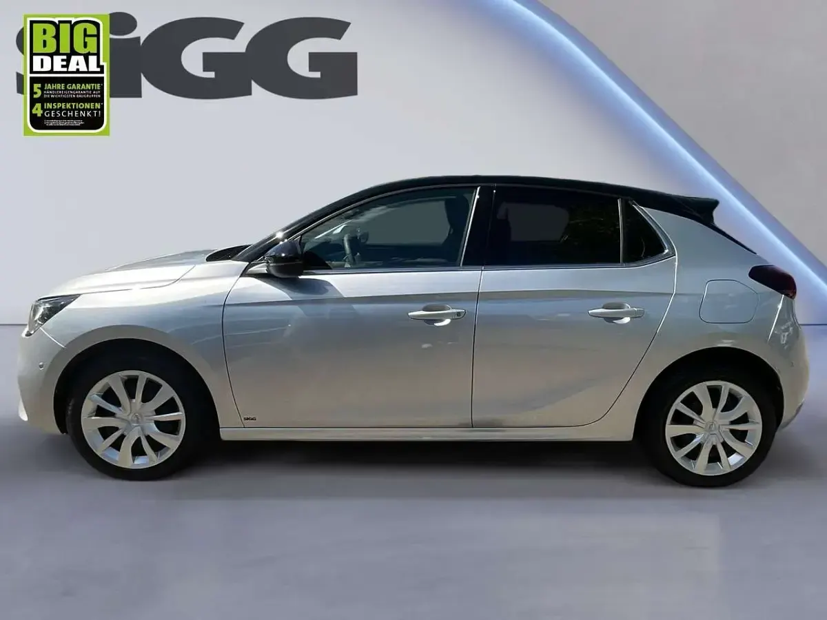Gebraucht Opel Corsa Elegance 101 PS (74 kW) 2022 Aluminium silb/kristall silb Kleinwagen