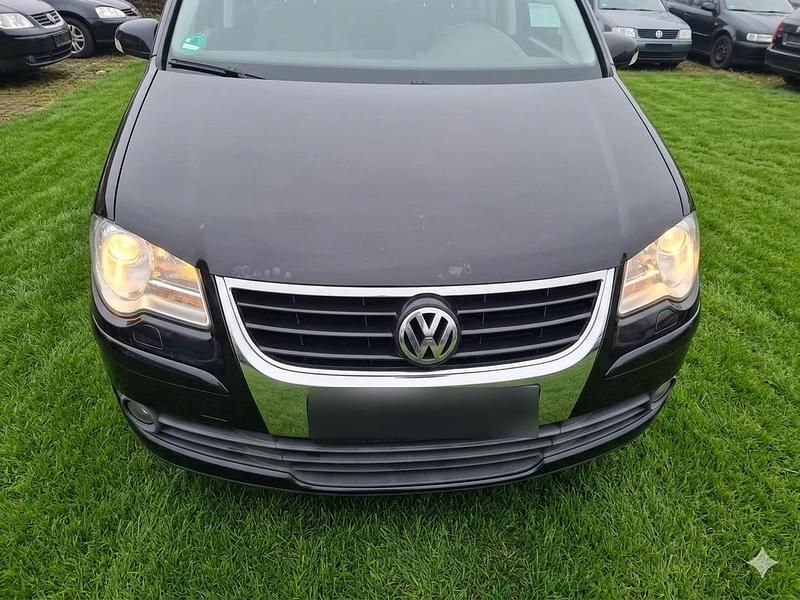 Gebraucht VW Touran 140 PS (102 kW) 2007 Schwarz Van / Kleinbus