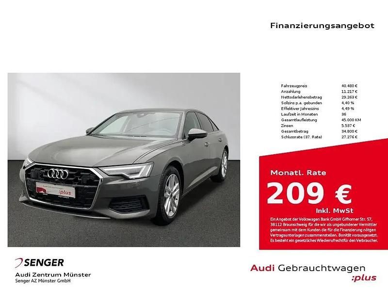 Chronosgrau metallic Gebraucht 2024 Audi A6 Ambiente Limousine | 40.480 € (Superpreis) - Bild 1/1