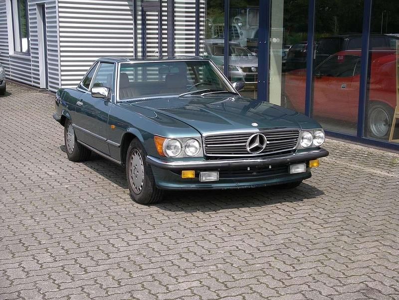 Blau Gebraucht 1988 Mercedes 560 Cabrio | 19.500 € - Bild 1/4