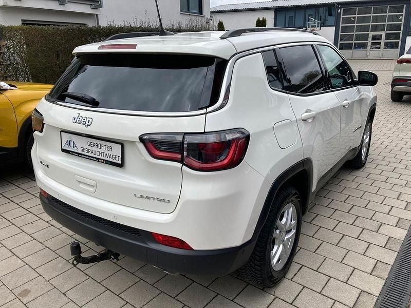 Gebraucht Jeep Compass Limited 170 PS (125 kW) 2018 Weiß SUV