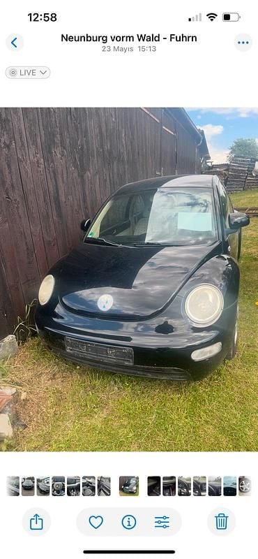 Schwarz Gebraucht 1999 VW Beetle Kleinwagen | 590 € (Superpreis) - Bild 1/2
