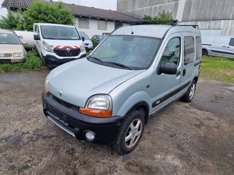 Space grau Gebraucht 2003 Renault Kangoo Basis Van / Kleinbus | 990 € (Fairer Preis) - Bild 1/4