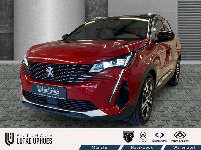 Lackierung ultimaterot/metalliclackieru (metallic) Gebraucht 2021 Peugeot 3008 GT SUV | 23.890 € (Etwas zu teuer) - Bild 1/4