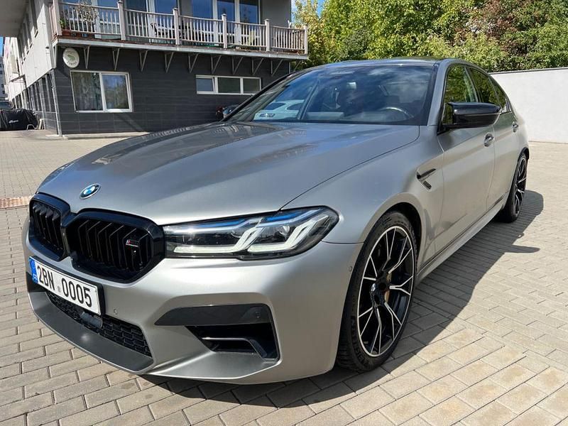 Grau Gebraucht 2021 BMW M5 Competition Edition Limousine | 76.000 € (Teuer) - Bild 1/4