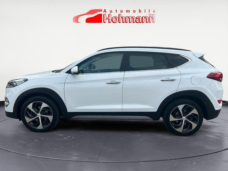 Second-hand Hyundai Tucson 177 CP (130 kW) 2018 Alb SUV