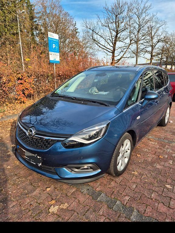 Gebraucht Opel Zafira 131 PS (96 kW) 2016 Blau Van / Kleinbus