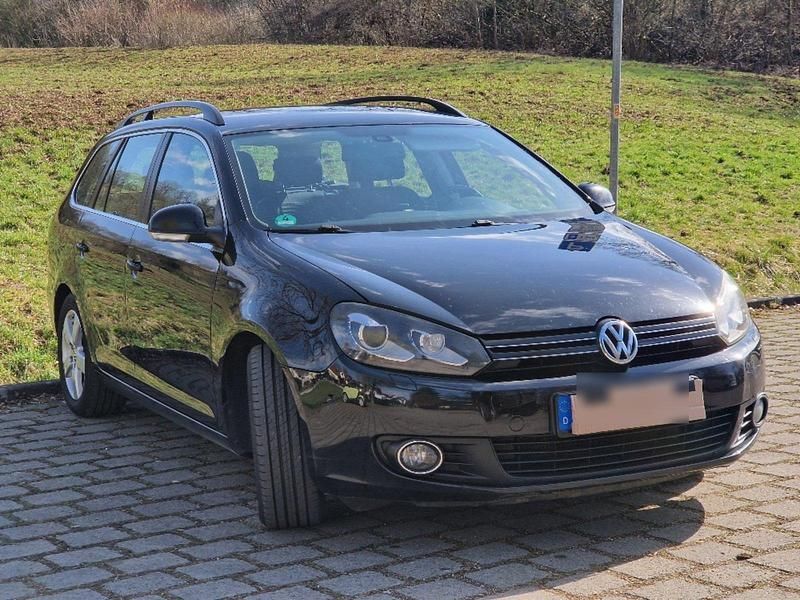 Schwarz Gebraucht 2012 VW Golf VI Comfortline Kombi | 5.400 € (Fairer Preis) - Bild 1/4