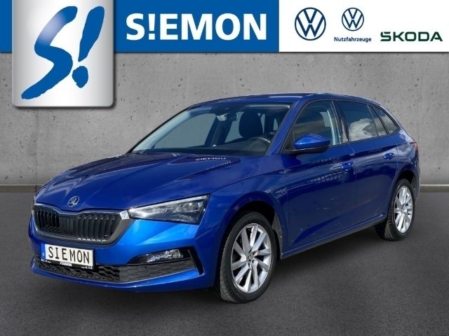 Blau Gebraucht 2019 Skoda Scala Style Kleinwagen | 17.230 € - Bild 1/4
