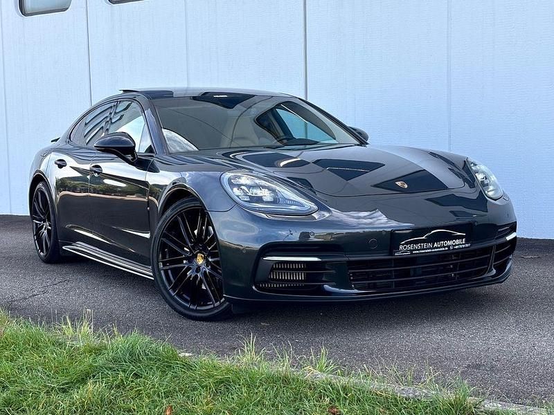 Grau Gebraucht 2019 Porsche Panamera 4S Limousine | 52.900 € (Superpreis) - Bild 1/4