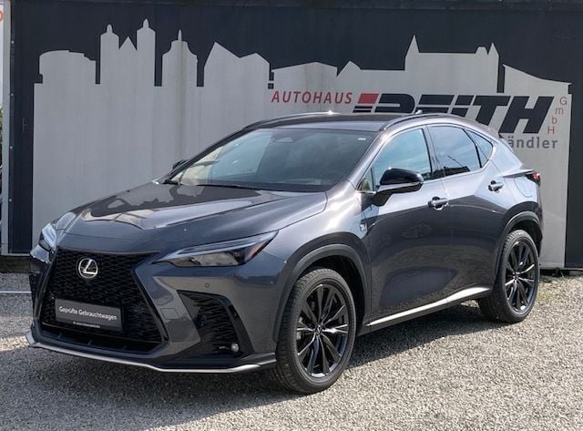 Grau Gebraucht 2023 Lexus NX350h E-FOUR F-Sport SUV | 51.370 € (Superpreis) - Bild 1/4