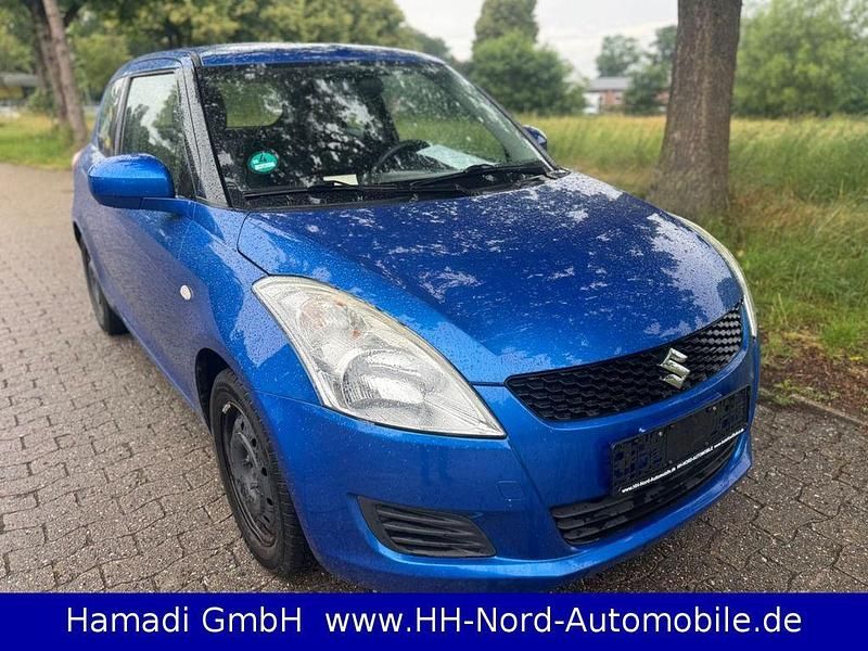 Second-hand Suzuki Swift 94 CP (69 kW) 2012 Albastru Hatchback