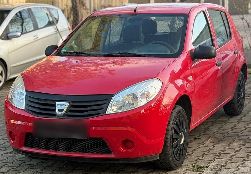 Gebraucht Dacia Sandero 75 PS (55 kW) 2009 Rot Limousine