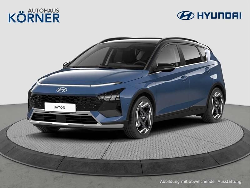 Blau Neu 2025 Hyundai Bayon Prime SUV | 28.495 € (Etwas zu teuer) - Bild 1/3
