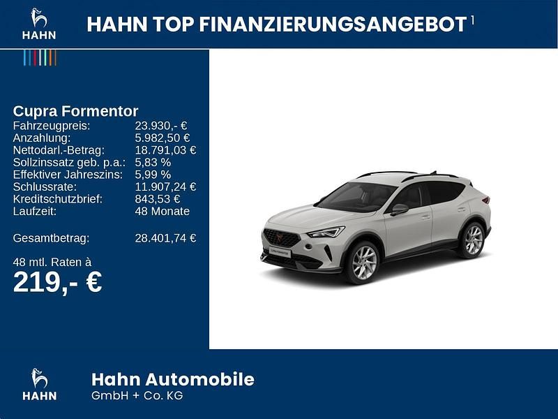 Gebraucht Cupra Formentor 150 PS (110 kW) 2023 "candy" weiss SUV