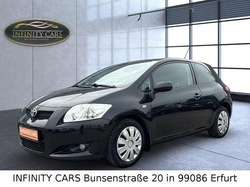 Gebraucht Toyota Auris Sol 97 PS (71 kW) 2009 Schwarz Kleinwagen