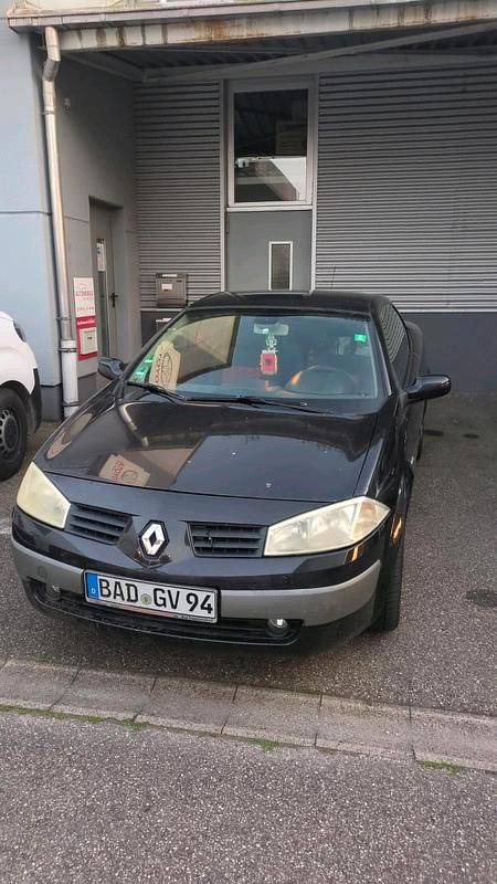 Schwarz Gebraucht 2007 Renault Mégane Cabriolet Cabrio | 600 € - Bild 1/3
