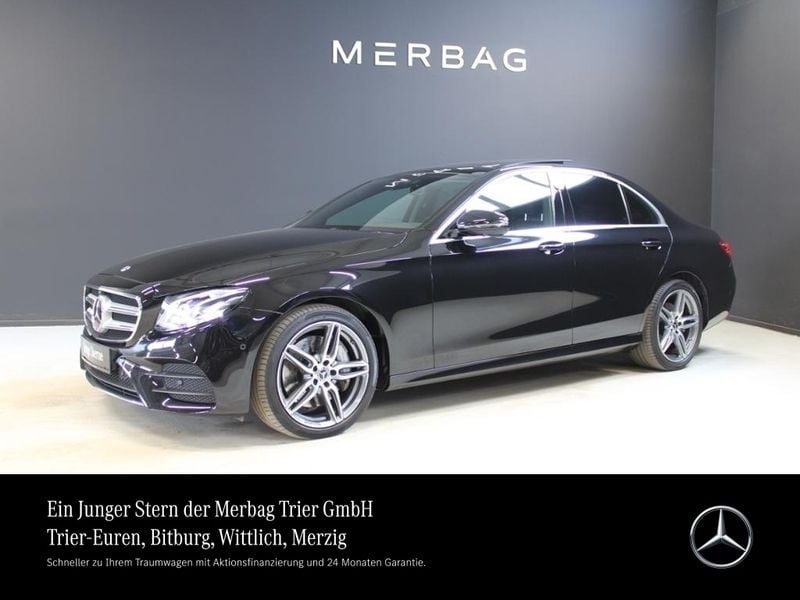 Schwarz Gebraucht 2020 Mercedes E400 AMG Limousine | 41.960 € (Superpreis) - Bild 1/4