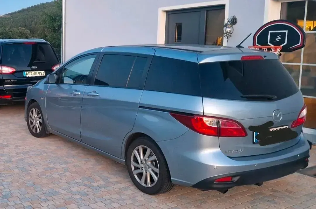 Gebraucht Mazda 5 116 PS (85 kW) 2012 Blau Van / Kleinbus
