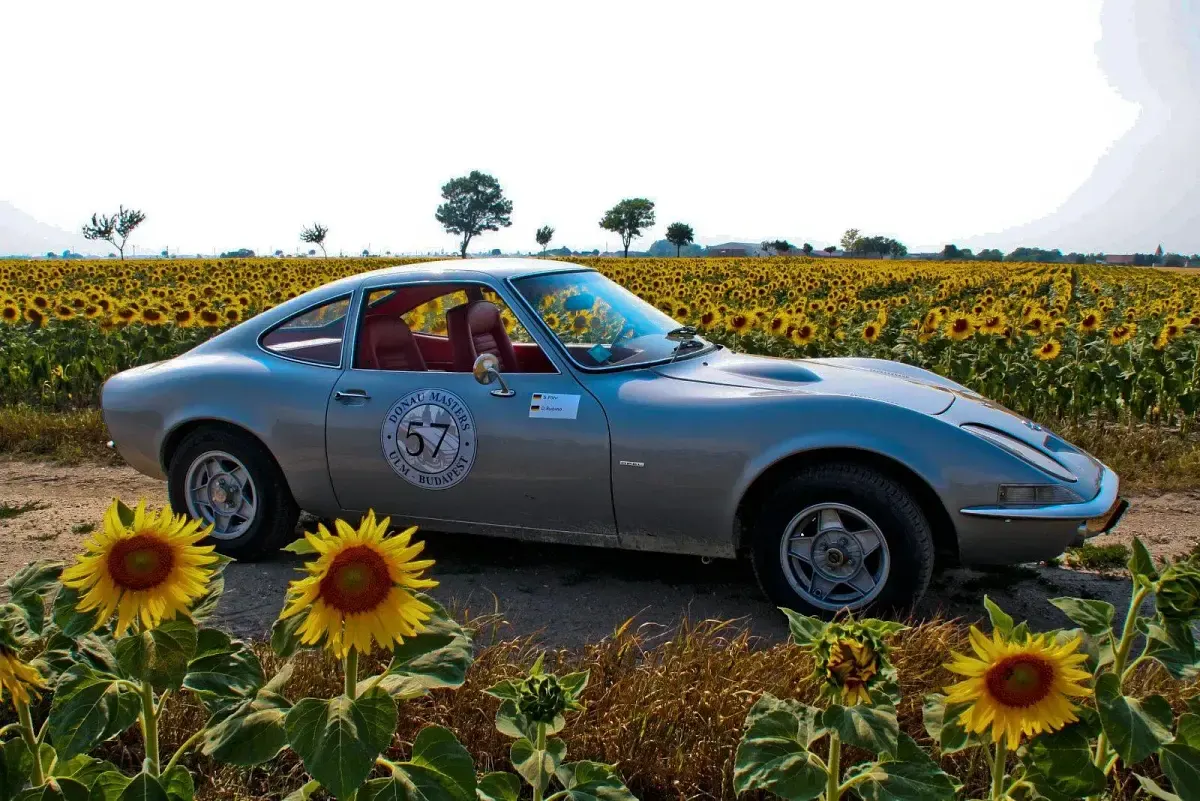 Gebraucht Opel GT 90 PS (66 kW) 1969 Silber Coupé