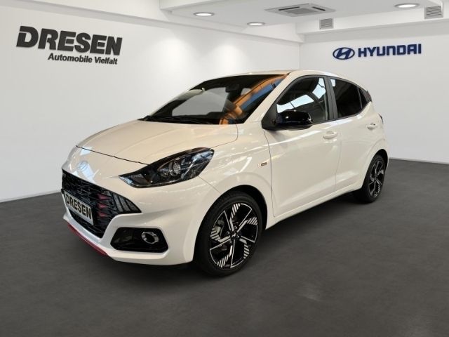 Atlas white / sol Gebraucht 2024 Hyundai i10 N Line Kleinwagen | 20.980 € (Etwas zu teuer) - Bild 1/4
