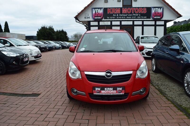 Rot Gebraucht 2008 Opel Agila Kleinwagen | 7.990 € (Teuer) - Bild 1/4