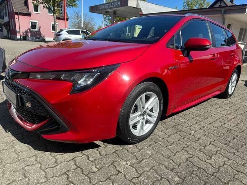 Karminarot Gebraucht 2020 Toyota Corolla Hybrid Business Edition Kombi | 18.990 € (Fairer Preis) - Bild 1/4