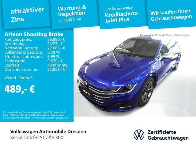 Gebraucht VW Arteon R-line 200 PS (147 kW) 2022 Blau Limousine