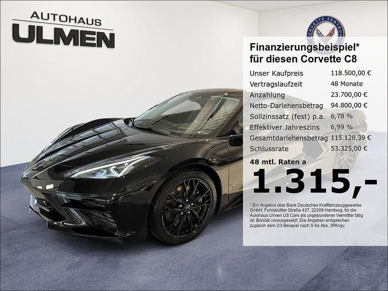 Schwarz Neu 2025 Corvette Stingray Cabrio | 118.500 € (Fairer Preis) - Bild 1/4