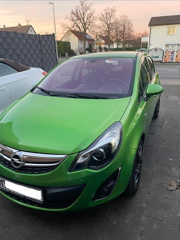 Gebraucht Opel Corsa Innovation 87 PS (63 kW) 2012 Grün Kleinwagen