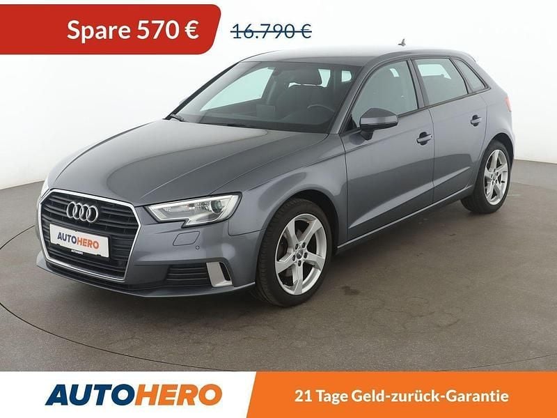 Grau Gebraucht 2017 Audi A3 Sport Limousine | 15.810 € (Fairer Preis) - Bild 1/3