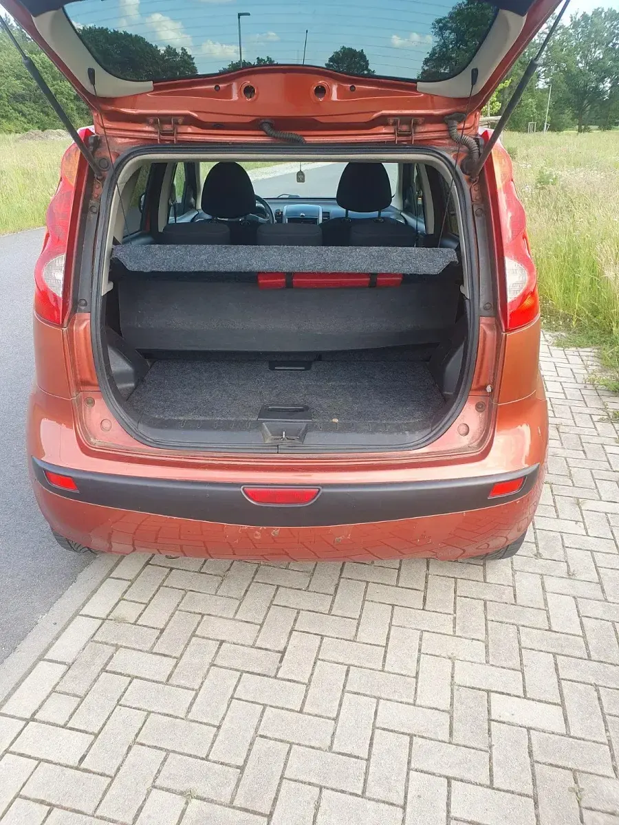 Gebraucht Nissan Note Acenta 115 PS (84 kW) 2007 Orange Kleinwagen
